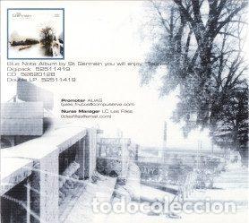 CDs de m&uacute;sica: St Germain &ndash; Sure Thing (CD, Blue Note 7243 8 89547 2 3) - Foto 2