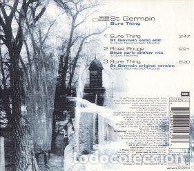 CDs de m&uacute;sica: St Germain &ndash; Sure Thing (CD, Blue Note 7243 8 89547 2 3) - Foto 3