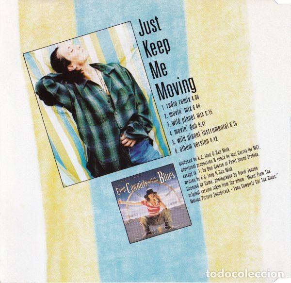CDs de m&uacute;sica: k.d. lang &ndash; Just Keep Me Moving (CD, Warner Bros. Records WO227CD) - Foto 5