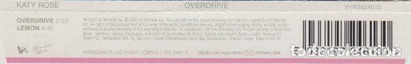 CDs de m&uacute;sica: Katy Rose &ndash; Overdrive (CD, V2 VVR5024613) - Foto 3