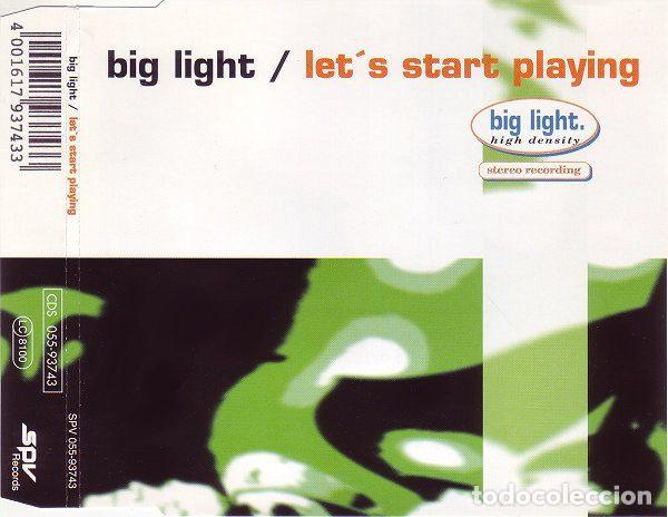 Musik-CDs: Big Light &ndash; Let's Start Playing (CD, Spv Records CDS 055-93743)