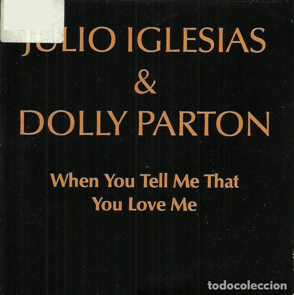 Musik-CDs: Julio Iglesias & Dolly Parton &ndash; When You Tell Me That You Love Me (CD, Columbia SAMPCD 2360 1)
