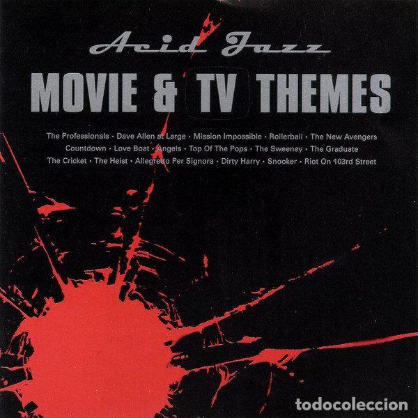 CD di Musica: Various &ndash; Acid Jazz Movie & TV Themes (CD, Acid Jazz JAZID 172 CD)