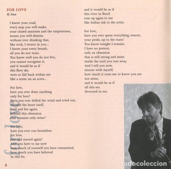 CDs de m&uacute;sica: Andrea Bocelli &ndash; Romanza (CD, Philips 456 456-2) - Foto 9