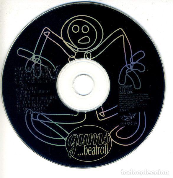 CDs de m&uacute;sica: Gums &ndash; Beatroll (CD, Al&middot;leluia Records A.C.D. 018) - Foto 4