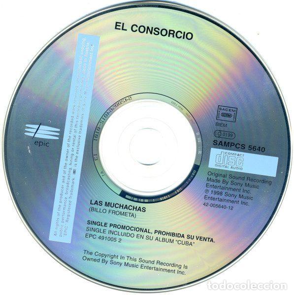 CDs de m&uacute;sica: El Consorcio &ndash; Las Muchachas (CD, Epic SAMPCS 5640) - Foto 3