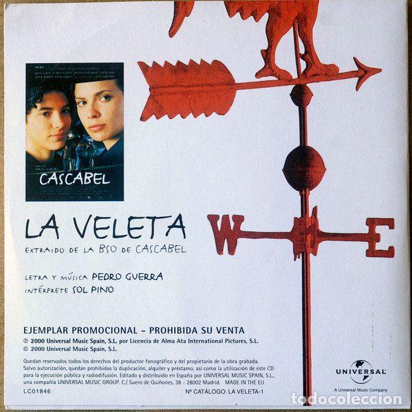 CDs de m&uacute;sica: Sol Pilas &ndash; La Veleta (CD, Universal LA VELETA-1) - Foto 2