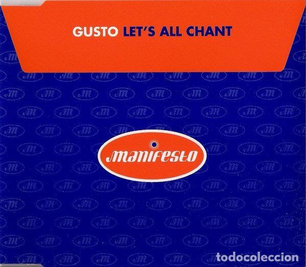 CDs de m&uacute;sica: Gusto &ndash; Let's All Chant (CD, Manifesto FESCD 13)