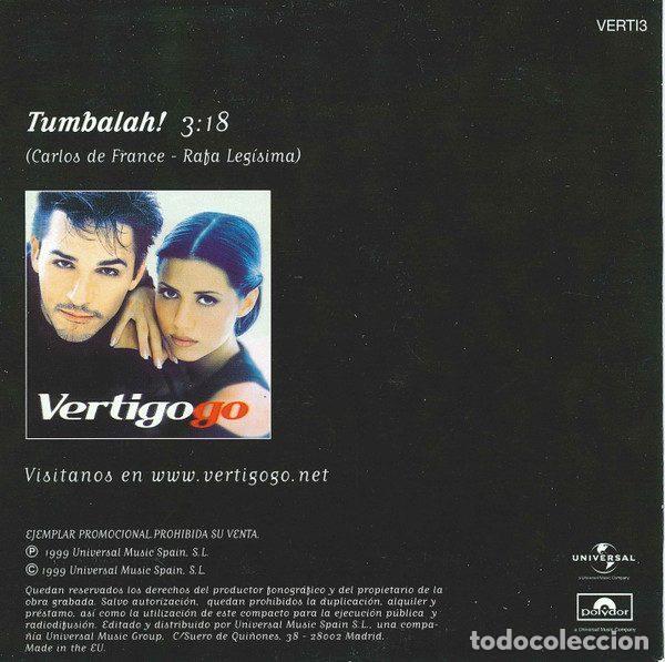 CDs de m&uacute;sica: Vertigogo &ndash; Tumbalah (CD, Polydor verti3) - Foto 2