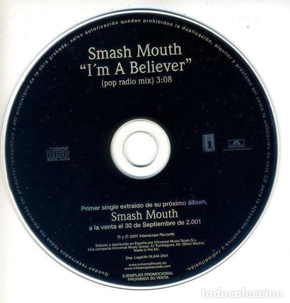 CD de M&uacute;sica: Smash Mouth &ndash; I'm A Believer (CD, Interscope Records none)