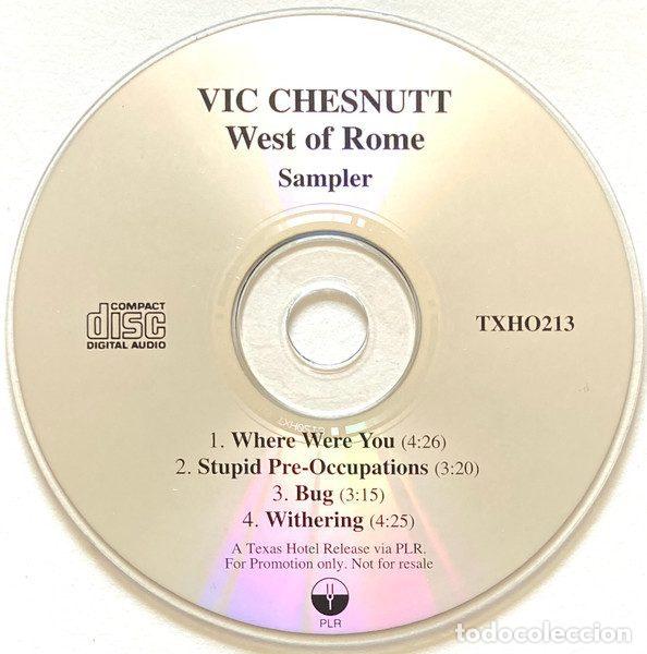 CDs de Musique: Vic Chesnutt &ndash; West of Rome- Sampler (CD, Texas Hotel TXHO213)