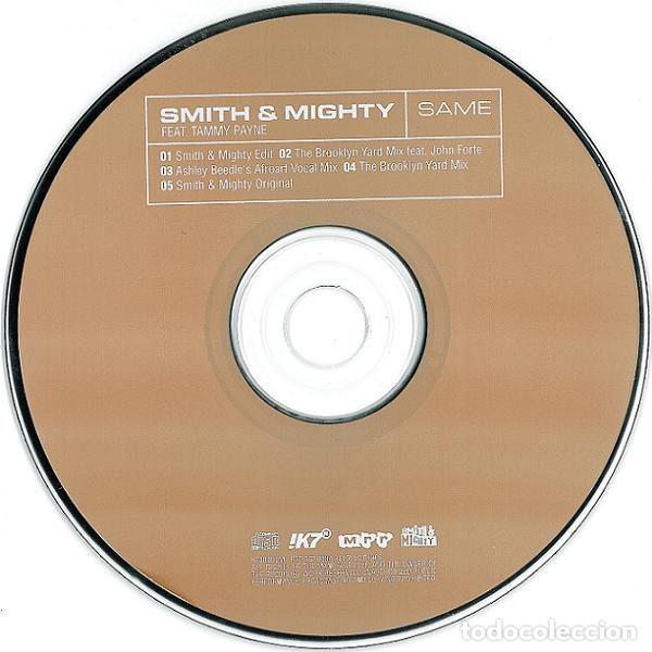 CDs de m&uacute;sica: Smith & Mighty Feat. Tammy Payne &ndash; Same (CD, !K7 Records K7084CDM) - Foto 3