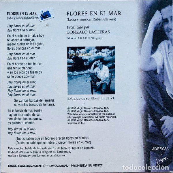 CDs de m&uacute;sica: Jorge Drexler &ndash; Flores En El Mar (CD, Virgin JDES983) - Foto 2