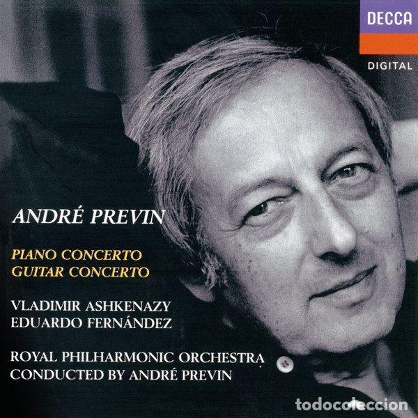 Musik-CDs: Andr&eacute; Previn &ndash; Piano Concerto / Guitar Concerto (CD, Decca 425-107-2)