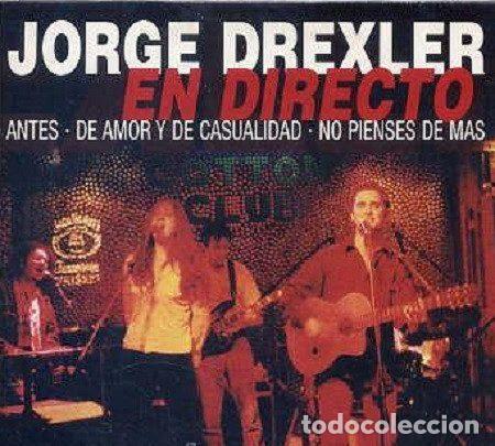 Music CDs: Jorge Drexler &ndash; En Directo (CD, Virgin JDES984)