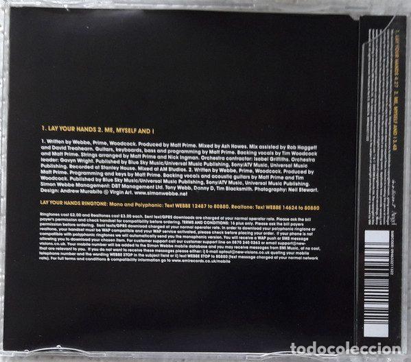 CDs de m&uacute;sica: Simon Webbe &ndash; Lay Your Hands (CD, Innocent SINCD76) - Foto 2