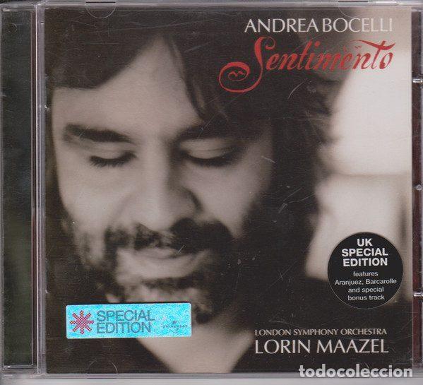 CDs de Musique: Andrea Bocelli &ndash; Sentimento (CD, Philips 473 410-2)