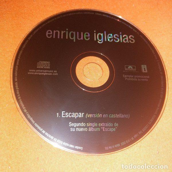 CDs de m&uacute;sica: Enrique &ndash; Escapar (CD, Interscope Records none) - Foto 1