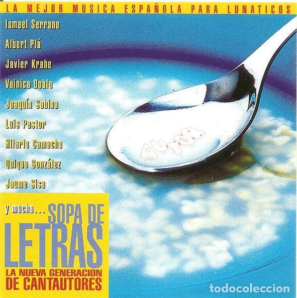 CDs de m&uacute;sica: Various &ndash; Sopa De Letras (CD, La Luna Del Siglo XXI Discos 5642482-2)