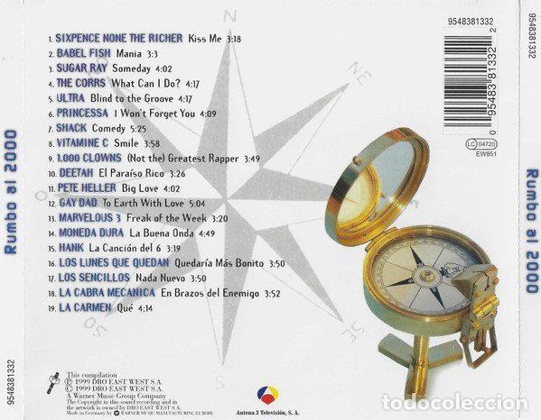 CDs de m&uacute;sica: Various &ndash; Rumbo Al 2000 (CD, DRO 9548381332) - Foto 2