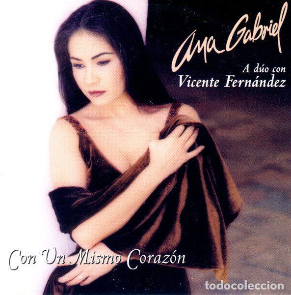 Music CDs: Ana Gabriel &ndash; Con Un Mismo Coraz&oacute;n (CD, Epic SAMPCS 5000)