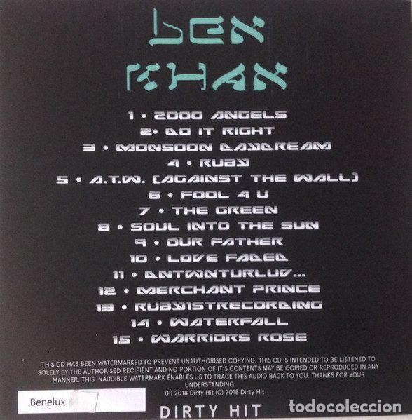 CDs de m&uacute;sica: Ben Khan &ndash; Ben Khan (CDr, Dirty Hit none) - Foto 2