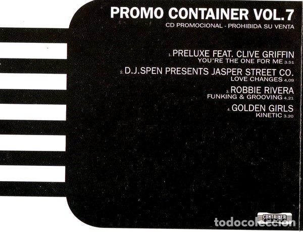 Music CDs: Various &ndash; Promo Container Vol. 7 (CD, Container Records CONTAINER 7)