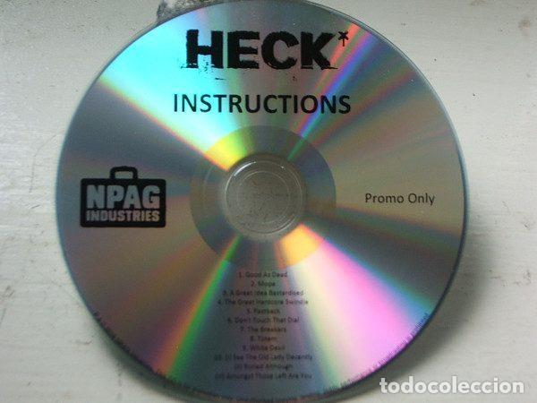 CDs de m&uacute;sica: Heck &ndash; Instructions (CDr, NPAG Industries none) - Foto 1