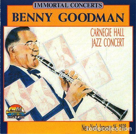 CDs de m&uacute;sica: Benny Goodman &ndash; Carnegie Hall Jazz Concert (New York, January 16, 1938) (CD, Giants Of Jazz CD...