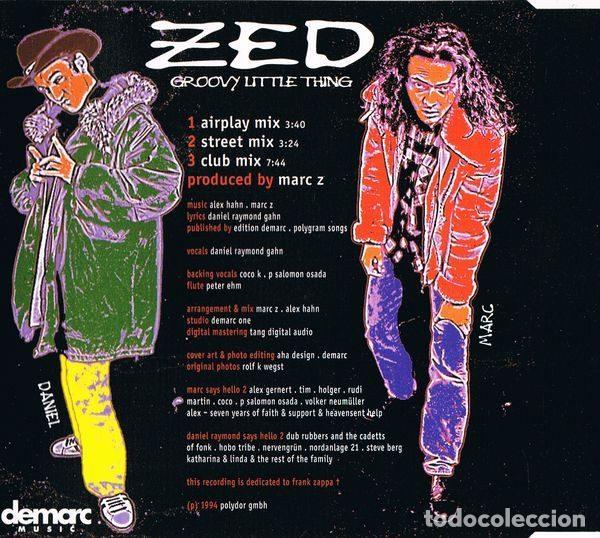 CDs de m&uacute;sica: Zed &ndash; Groovy Little Thing (CD, Polydor 855 351-2) - Foto 3