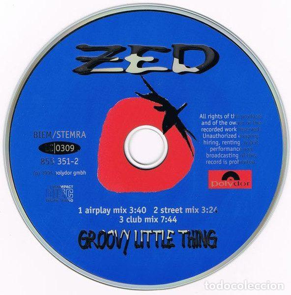 CDs de m&uacute;sica: Zed &ndash; Groovy Little Thing (CD, Polydor 855 351-2) - Foto 4