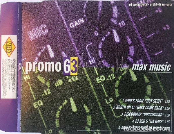 CDs de m&uacute;sica: Various &ndash; Promo Max 63 (CD, Max Music none) - Foto 1