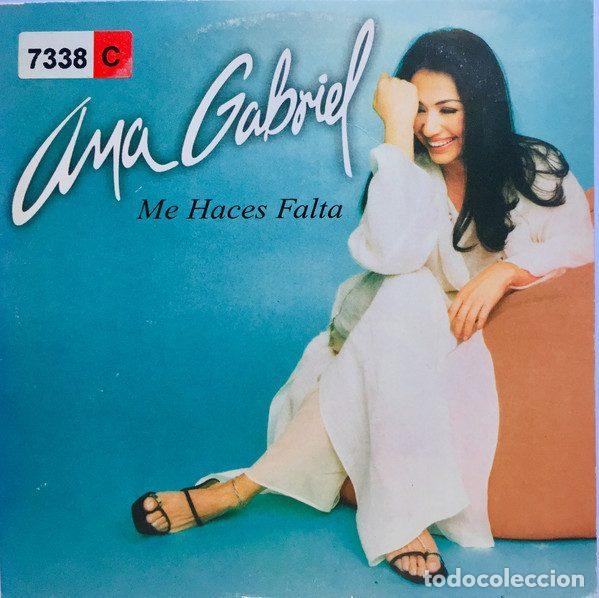 Music CDs: Ana Gabriel &ndash; Me Haces Falta (CD, Epic SAMPCS 8261)