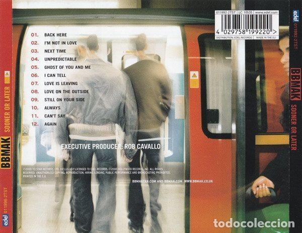 CDs de m&uacute;sica: BBMak &ndash; Sooner Or Later (CD, Edel 011992-2TST) - Foto 4