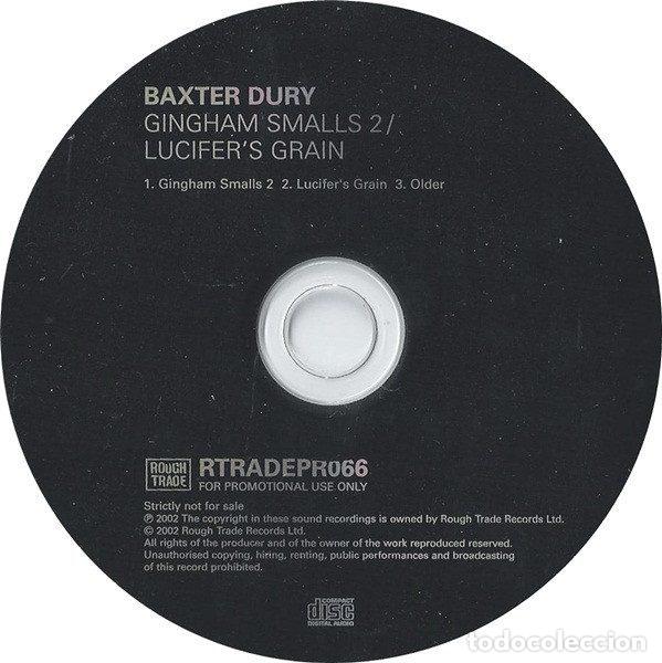 Music CDs: Baxter Dury &ndash; Gingham Smalls 2 (CD, Rough Trade RTRADEPR066)