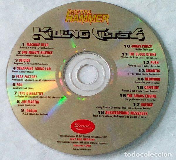 CDs de m&uacute;sica: Various &ndash; Killing Cuts 4 (CD, Metal Hammer DPMH1197) - Foto 3