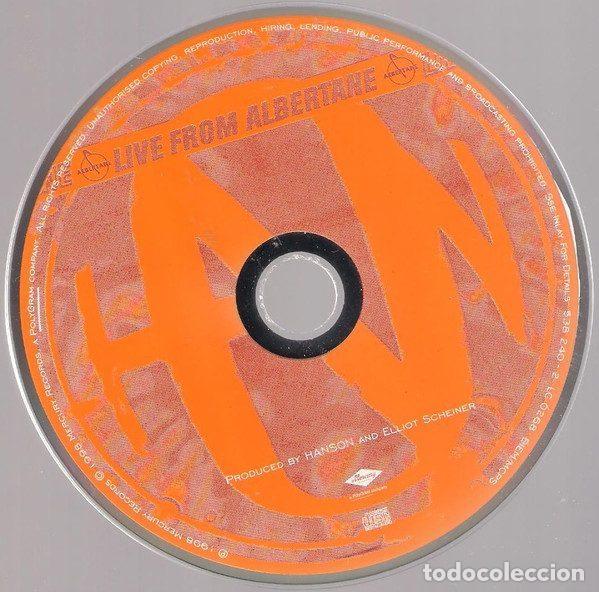 CDs de m&uacute;sica: Hanson &ndash; Live From Albertane (CD, Mercury 538 240-2) - Foto 3