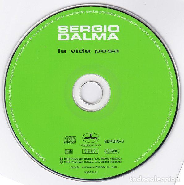 CDs de m&uacute;sica: Sergio Dalma &ndash; La Vida Pasa (CD, Mercury SERGIO-3) - Foto 3
