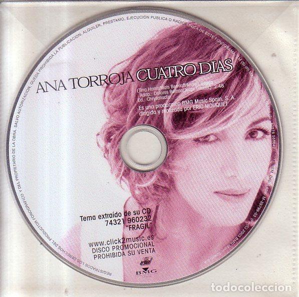 Music CDs: Ana Torroja &ndash; Cuatro D&iacute;as (CD, Ariola 82876 568642)