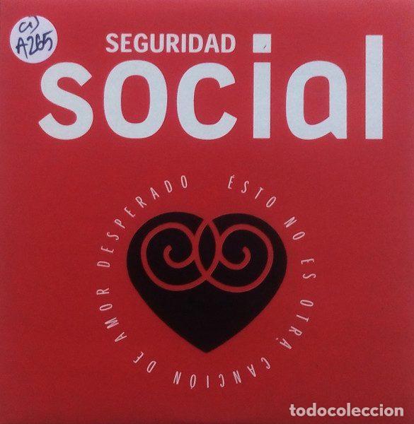 CDs de m&uacute;sica: Seguridad Social &ndash; Esto No Es Otra Canci&oacute;n De Amor Desesperado (CD, Gasa DEW0121)