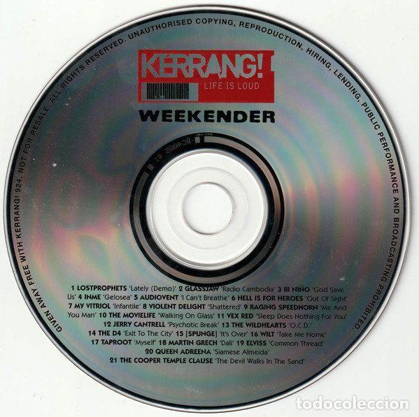 CDs de m&uacute;sica: Various &ndash; Kerrang! Weekender (CD, Kerrang! none) - Foto 3