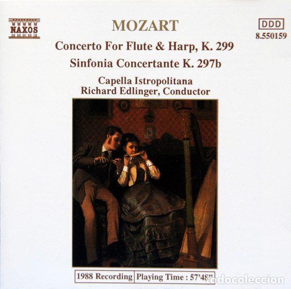 CDs de Musique: Mozart, Capella Istropolitana, Richard Edlinger &ndash; Concerto For Flute & Harp, Sinfonia...