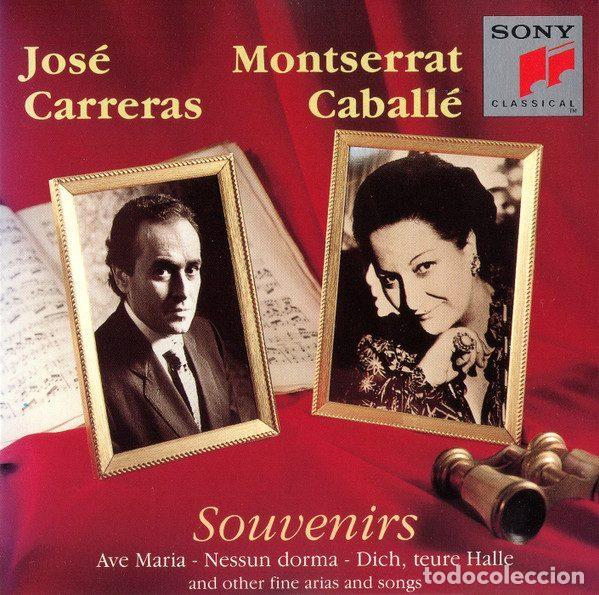 Musik-CDs: Jos&eacute; Carreras - Montserrat Caball&eacute; &ndash; Souvenirs (CD, Sony Classical SK 48 155)