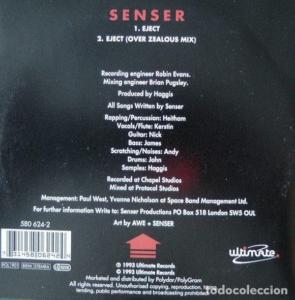 CDs de m&uacute;sica: Senser &ndash; Eject (CD, ultimate 580 624-2) - Foto 2