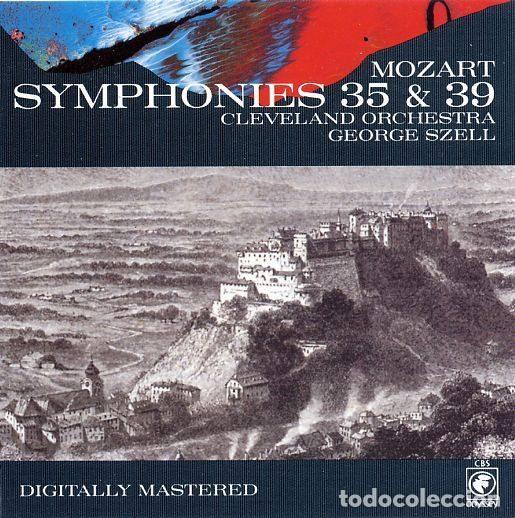 CD di Musica: Mozart / Szell, Cleveland Orchestra &ndash; Mozart Symphonies 35 & 39 (CD, CBS MBK 45640)