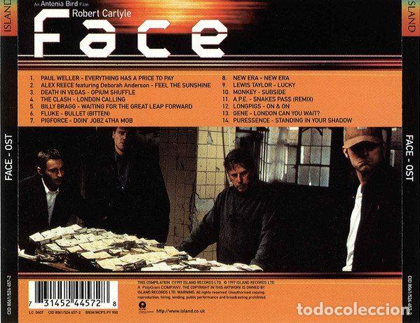 CDs de m&uacute;sica: Various &ndash; Face - OST (CD, Island Records CID 8061) - Foto 6