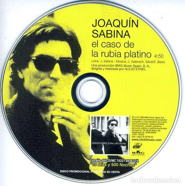 CDs de Musique: Joaqu&iacute;n Sabina &ndash; El Caso De La Rubia Platino (CD, BMG Espa&ntilde;a 74321 782242)