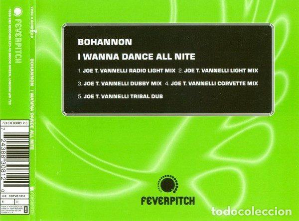 CDs de Musique: Bohannon &ndash; I Wanna Dance All Nite (CD, Feverpitch CDFVR 1010)