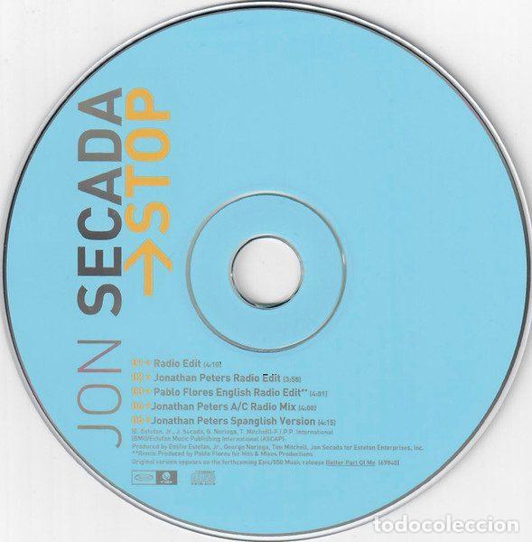 CDs de m&uacute;sica: Jon Secada &ndash; Stop (CD, 550 Music BSK 12558) - Foto 5
