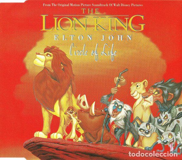 CD de M&uacute;sica: Elton John &ndash; Circle Of Life (CD, Mercury EJSCD 35)